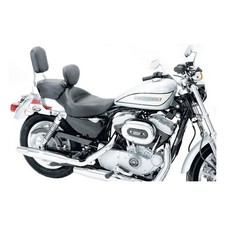 Sella mustang passeggero incassato wide touring 04-21 xl sportster