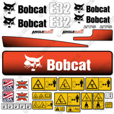 Adatto per Bobcat E32 Kit Decalcomanie Mini Escavatore - 7 ANNI ESTERNO 3M VINILE!