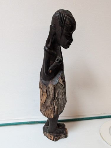 Statuetta etnica legno - etnica, in