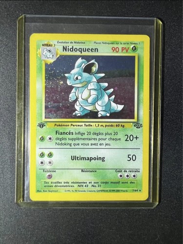Nidoqueen set base jungle 1ed - base,