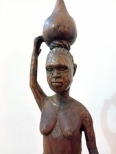 Scultura Africana in Legno C.A.J. Bissau