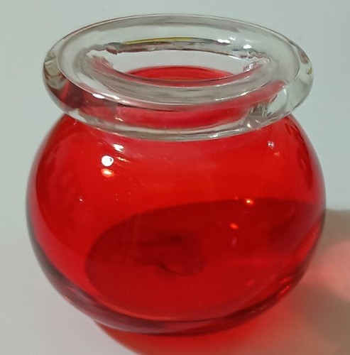 Vaso ikea vetro rosso - ,