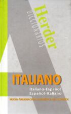 DIZIONARIO ITALIANO - ESPANOL - HERDER - vocabolario - Spagnolo