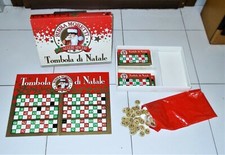 TOMBOLA DI NATALE BIRRA MORETTI Promo Auguri sinceri OTTIMO COMPLETO Bingo