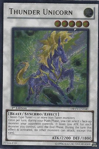 Unicorno tuono moderatamente - tuono,