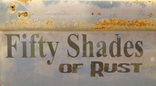Shades rust adesivo - rust,
