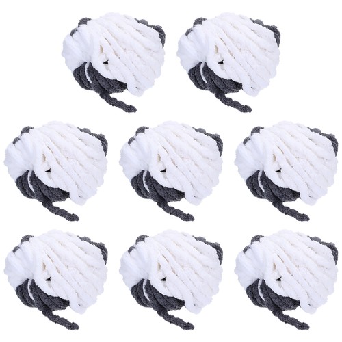 8pcs filato spesso per coperta - spesso,