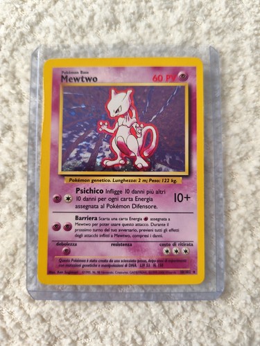 Carta pokemon mewtwo - pokemon, 10/102