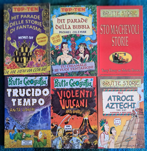 Lotto libri brutte storie - lotto,