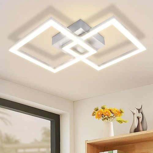 Plafoniera led 24w - 47cm, bianco