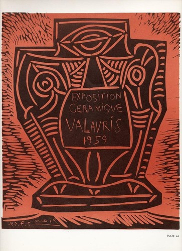 Ceramique vallauris 1959 - "ceramique,, 1959"