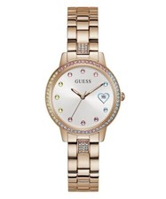 Guess Donna Orologio da Polso Tre Of Cuori GW0657L3 Acciaio Inox Oro Rosso