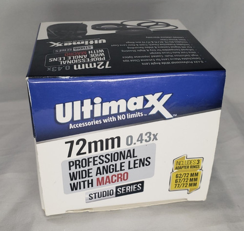 Ultimaxx 72mm 43x - 72mm, 0,43x