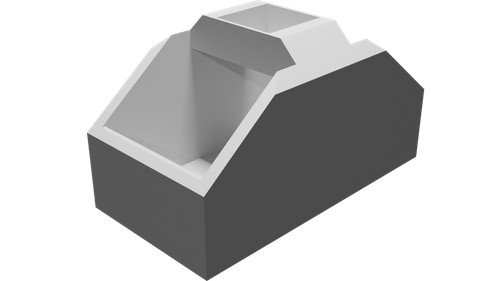 Cestino magnetico per gru - cestino,