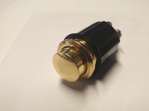 Pulsante campanello ottone p60 - campanello,