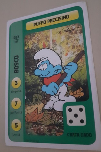 Figurina conad puffi - figurina,