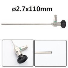 Endoscopio rigido endoscopia 0° 2,7mm x110mm otoscopio fibra ottica strumento orecchio