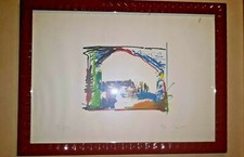 MARIO SCHIFANO LITOGRAFIA ANNI