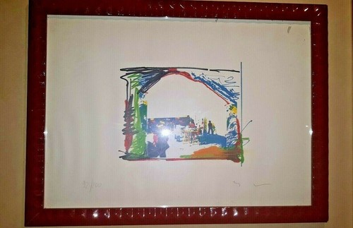 Mario schifano litografia - mario,
