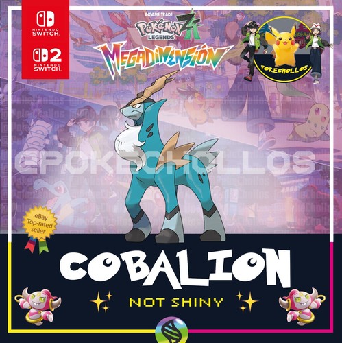 Cobalion not shiny trained - ✨,