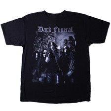 T-shirt nera membri banda