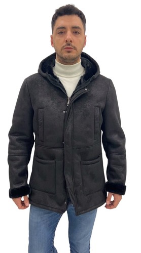 Eco montone uomo - ,, nero