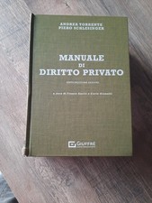 "Torrente/Schlesinger" Manuale di diritto privato 25° edizione _Giuffrè_
