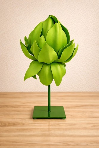 Lampada fiore artigianale - lampada,