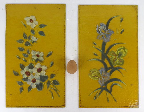 Due quadri fiori - quadri,
