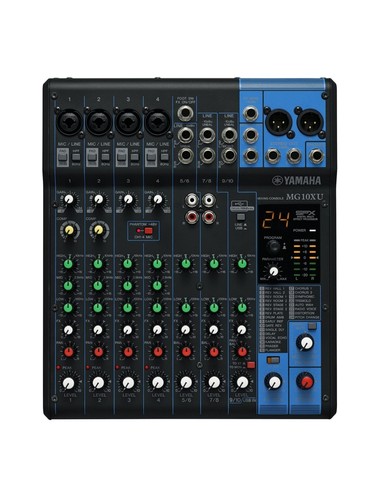 Yamaha mg10xu mixer - mg10xu, canali