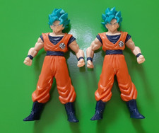 2-Dragonball GOKU SUPER SAYAN BLU Action Figure UOVO DI PASQUA KINDER