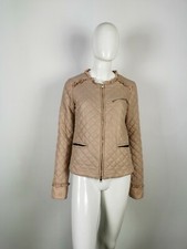 LIU JO JEANS GIACCA GIUBBINO GIUBBOTTO DONNA TAGLIA 46 COLORE BEIGE 