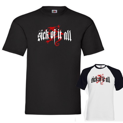 Camiseta hombre sick all - sick, of