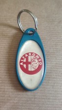 Vecchio Portachiavi in plastica vintage AUTO D'EPOCA ALFA ROMEO originale