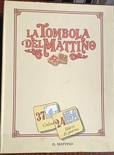 LA TOMBOLA DEL MATTINO 1989 CON 60 SCHEDE TABELLONE NUMERI E SCHEDE ADESIVE