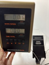 Tachimetro vintage Schwinn Airdyne timer computer display barre pulsometro lavoro