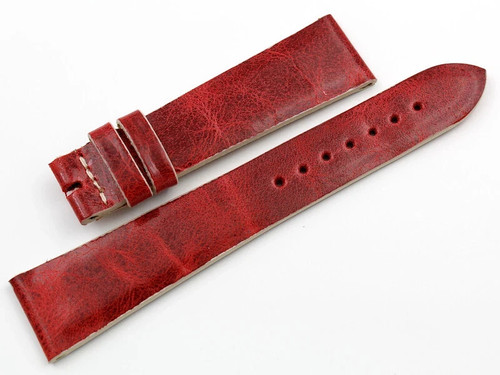 Cinturino orologio cuoio rosso - cuoio,