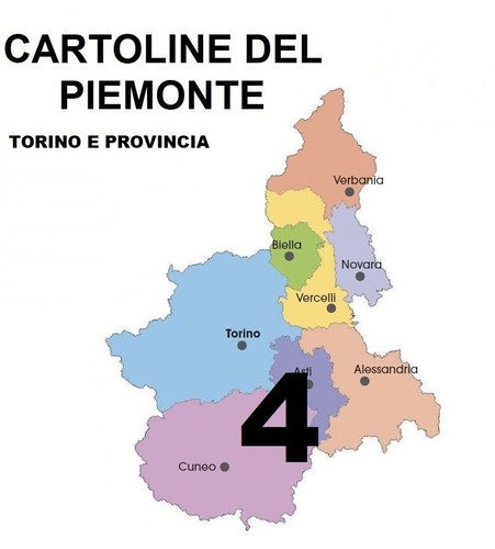 Cartoline del piemonte - piemonte,