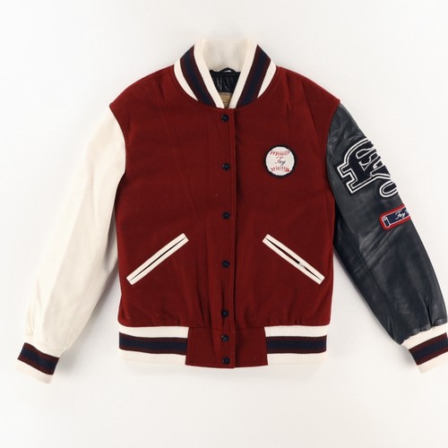 Giacca fay baseball lana - fay, pelle