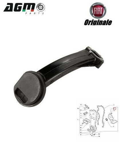 Tromba aspirazione pompa olio - aspirazione,