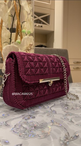Borsa interamente fatta mano - fatta, a