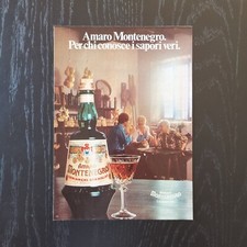 1980 Amaro Montenegro - Original AD Advertising Pubblicità Vintage