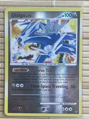 Dialga 127 platinum rare - 5/127,
