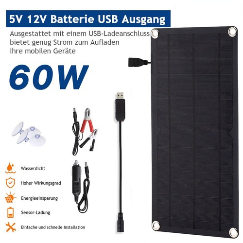 Kit pannello solare 60w - solare,
