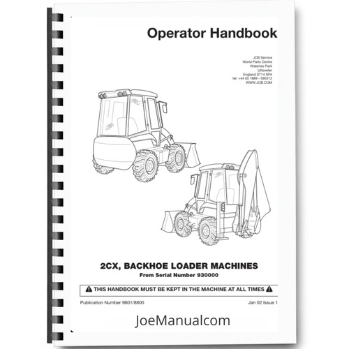 Manuale operatore terna - terna, jcb