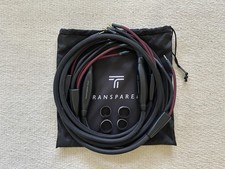 Cavo altoparlante trasparente Audio Plus G6 bi-filo 10 piedi (vendita al dettaglio $ 1.480)