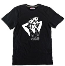 T-shirt MADONNA nera ottimo