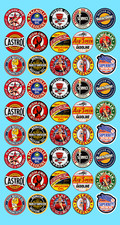 DECALS GASOLINE MOTOR OIL 1/43