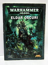WARHAMMER 40,000 ELDAR OSCURI GAMES WORKSHOP LIBRO ITALIANO USATO VBC 65482