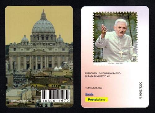 Italia 2023 papa benedetto - -,